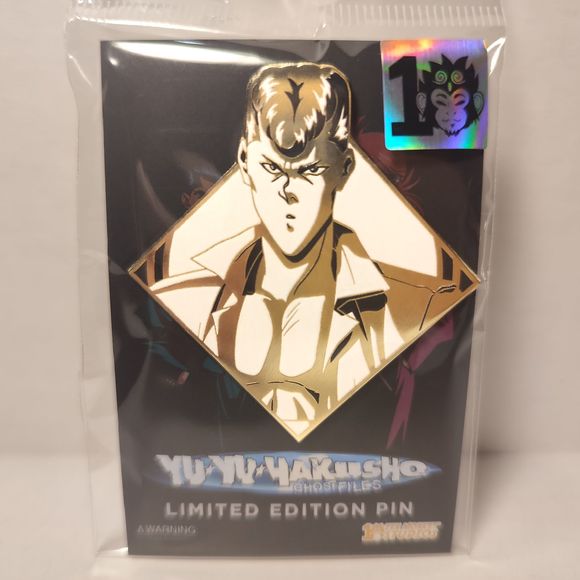 Yu Yu Hakusho Kuwabara Limited Edition Enamel Pin Official Anime Collectible - Picture 2 of 3